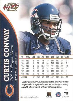 1999 Pacific #75 Curtis Conway Back
