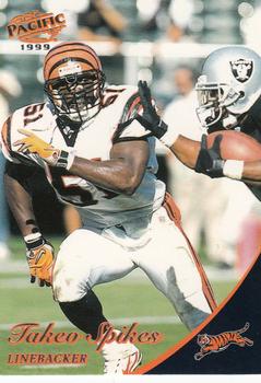 1999 Pacific #99 Takeo Spikes Front