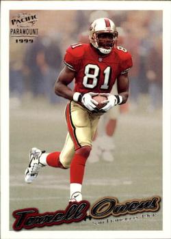 1999 Pacific Paramount #212 Terrell Owens Front