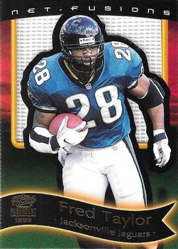 1999 Pacific Paramount - End Zone Net-Fusions #12 Fred Taylor Front