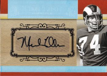2007 Playoff National Treasures - Timeline Signature #T-MO Merlin Olsen Front