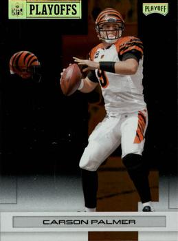 2007 Playoff NFL Playoffs - Gold Metalized #22 Carson Palmer Front