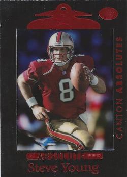 1999 Playoff Absolute SSD #128 Steve Young Front