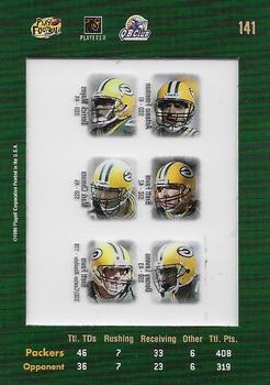 1999 Playoff Absolute SSD #141 Mark Chmura / Brett Favre / Dorsey Levens / Derrick Mayes / Antonio Freeman Back