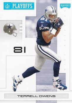 2007 Playoff NFL Playoffs - Platinum #25 Terrell Owens Front