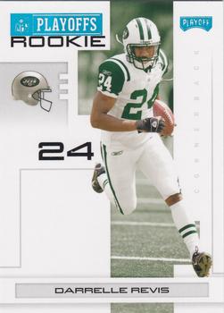 2007 Playoff NFL Playoffs - Platinum #140 Darrelle Revis Front