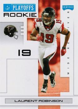 2007 Playoff NFL Playoffs - Platinum #162 Laurent Robinson Front