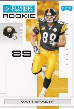 2007 Playoff NFL Playoffs - Platinum #179 Matt Spaeth Front