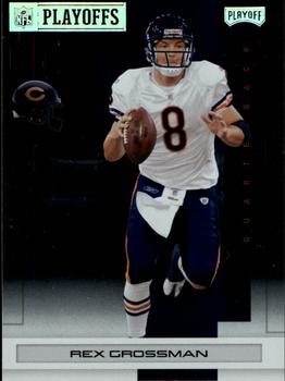 2007 Playoff NFL Playoffs - Silver Metalized #18 Rex Grossman Front