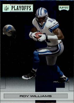 2007 Playoff NFL Playoffs - Silver Metalized #33 Roy Williams Front