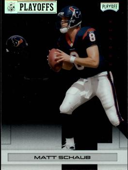 2007 Playoff NFL Playoffs - Silver Metalized #40 Matt Schaub Front