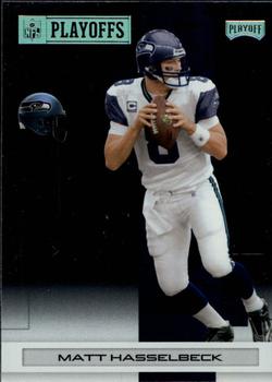 2007 Playoff NFL Playoffs - Silver Metalized #89 Matt Hasselbeck Front