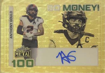 2024 Leaf Metal - So Money Pre-Production Proof Super Prismatic Gold #NNO Anthony Gould Front