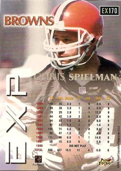 1999 Playoff Prestige EXP #EX170 Chris Spielman Back