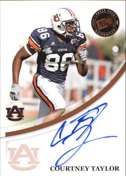 2007 Press Pass - Autographs Bronze #NNO Courtney Taylor Front