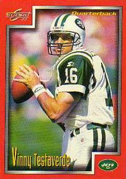 1999 Score #166 Vinny Testaverde Front