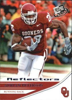 2007 Press Pass - Reflectors Blue #11 Adrian Peterson Front