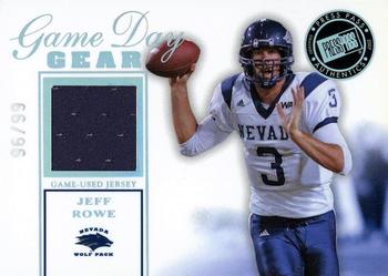 2007 Press Pass SE - Game Day Gear Jerseys Holofoil #GDG-JR2 Jeff Rowe Front