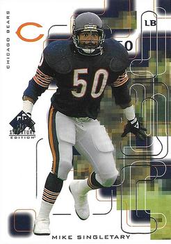 1999 SP Signature #153 Mike Singletary Front