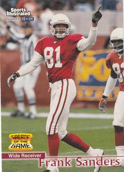 1999 Sports Illustrated #119 Frank Sanders Front
