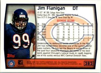 1999 Topps #282 Jim Flanigan Back