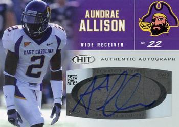 2007 SAGE HIT - Autographs Silver #A22 Aundrae Allison Front