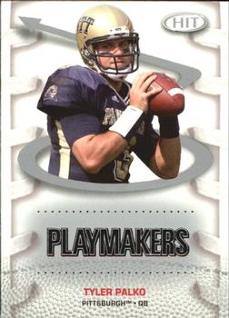 2007 SAGE HIT - Playmakers Silver #P39 Tyler Palko Front