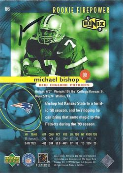 1999 UD Ionix #66 Michael Bishop Back