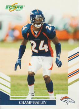 2007 Score - Glossy #254 Champ Bailey Front