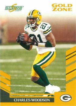 2007 Score - Gold Zone #58 Charles Woodson Front