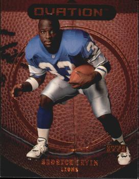 1999 Upper Deck Ovation #87 Sedrick Irvin Front