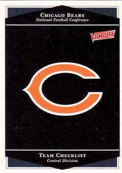 1999 Upper Deck Victory #44 Chicago Bears Checklist Front