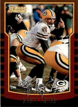 2000 Bowman #86 Brett Favre Front