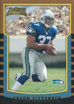 2000 Bowman #177 Shaun Alexander Front