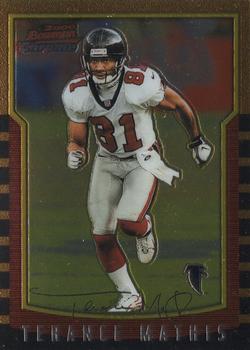 2000 Bowman Chrome #44 Terance Mathis Front