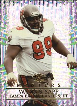 2000 Collector's Edge Masters #182 Warren Sapp Front