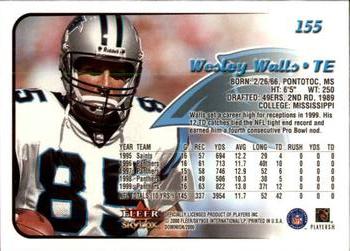 2000 SkyBox Dominion #155 Wesley Walls Back