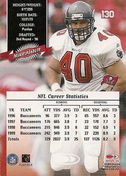 2000 Donruss #130 Mike Alstott Back