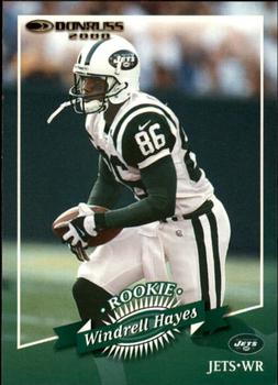 2000 Donruss #243 Windrell Hayes Front