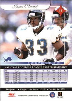 2000 Donruss Elite #44 James Stewart Back