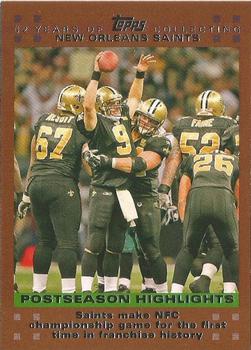 2007 Topps - Copper #431 New Orleans Saints Front