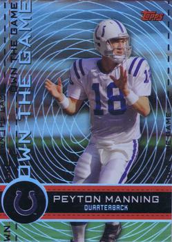 2007 Topps - Own the Game #OTG-PM Peyton Manning Front