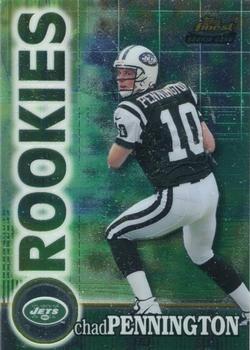 2000 Finest #139 Chad Pennington Front