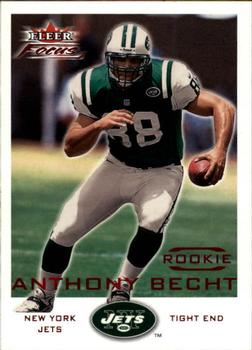 2000 Fleer Focus #208 Anthony Becht Front