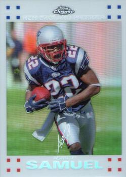 2007 Topps Chrome - White Refractors #TC146 Asante Samuel Front