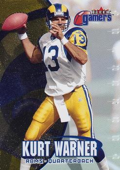 2000 Fleer Gamers #52 Kurt Warner Front