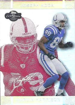 2007 Topps Co-Signers - Changing Faces Holosilver Red #28 Marvin Harrison / Joseph Addai Front
