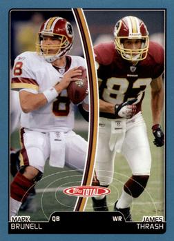 2007 Topps Total - Blue #263 Mark Brunell / James Thrash Front