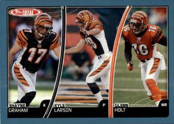 2007 Topps Total - Blue #283 Glenn Holt / Kyle Larson / Shayne Graham Front