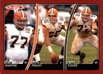 2007 Topps Total - Red #24 Ryan Tucker / Kevin Shaffer / Hank Fraley Front